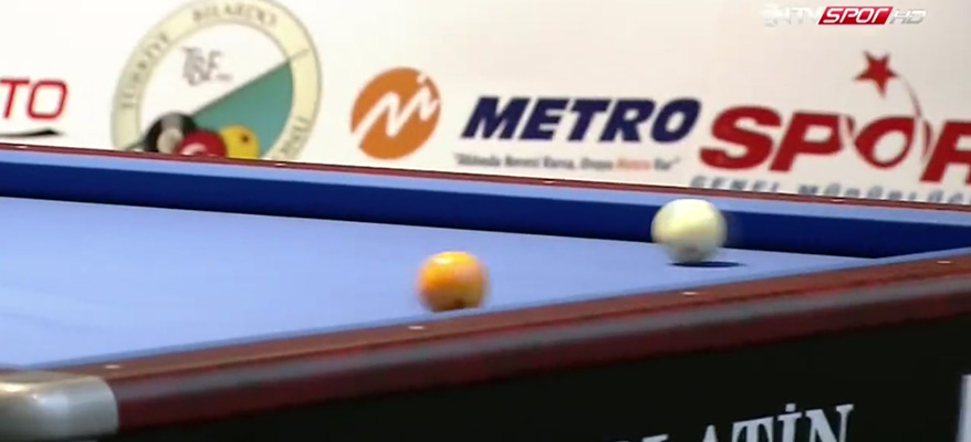 Türkiye Bilardo Şampiyonasında Final