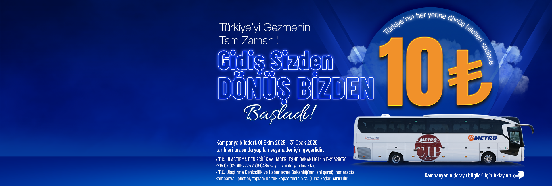 Metro Turizm Kampaya
