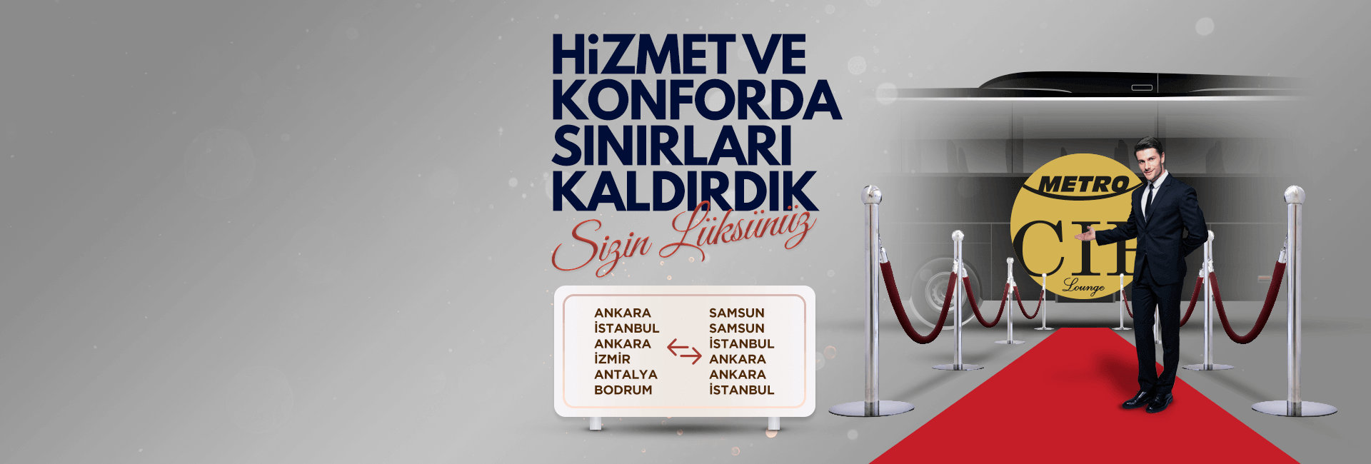 Hizmet ve Konforda Sınırları Kaldırdık